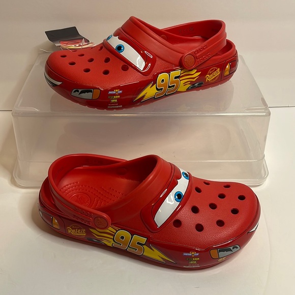 CROCS Shoes Pixar Lightening Mcqueen Crocs Poshmark